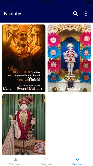 Captures d'écran de Swaminarayan Wallpapers