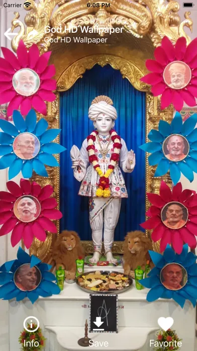 Captures d'écran de Swaminarayan Wallpapers