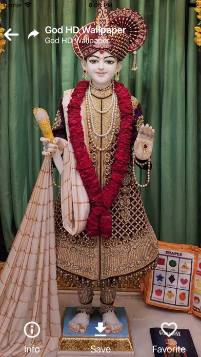 Captures d'écran de Swaminarayan Wallpapers