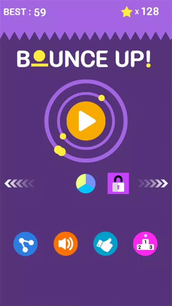 Captures d'écran de Bounce Up-Jump Game
