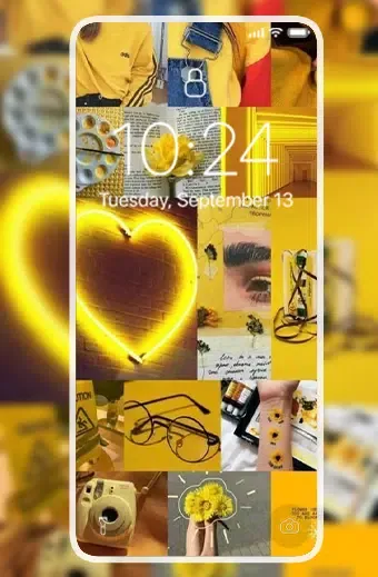 Yellow Aesthetic Wallpapers Screenshots