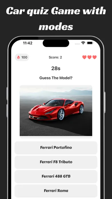 Capturas de tela do Cars Quiz - Car Trivia Game