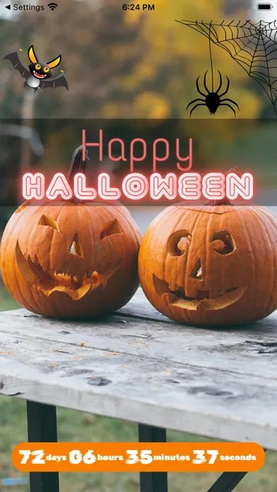 How long until Halloween?应用截图