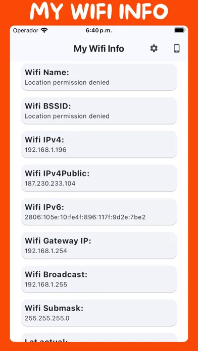 Capturas de pantalla de WiFi & Device Analyzer
