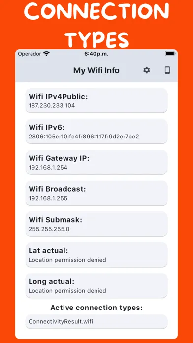 Capturas de pantalla de WiFi & Device Analyzer