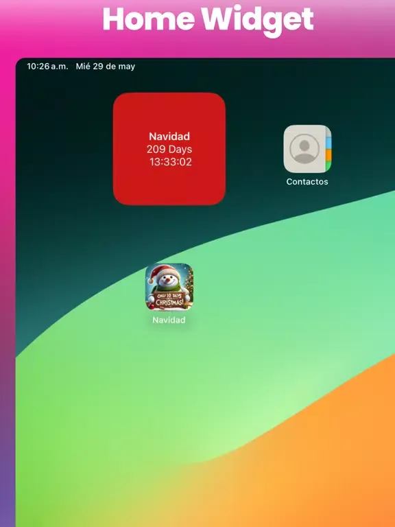 Capturas de tela do Christmas Countdown VIP iPad 
