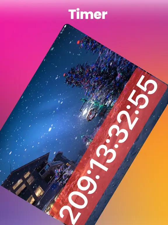 Capturas de tela do Christmas Countdown VIP iPad 