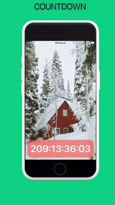 Capturas de tela do Christmas Countdown VIP