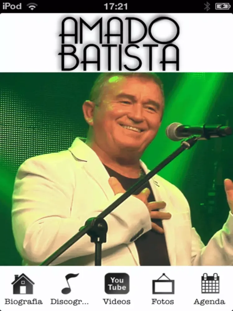 Amado Batista iPad 應用截圖