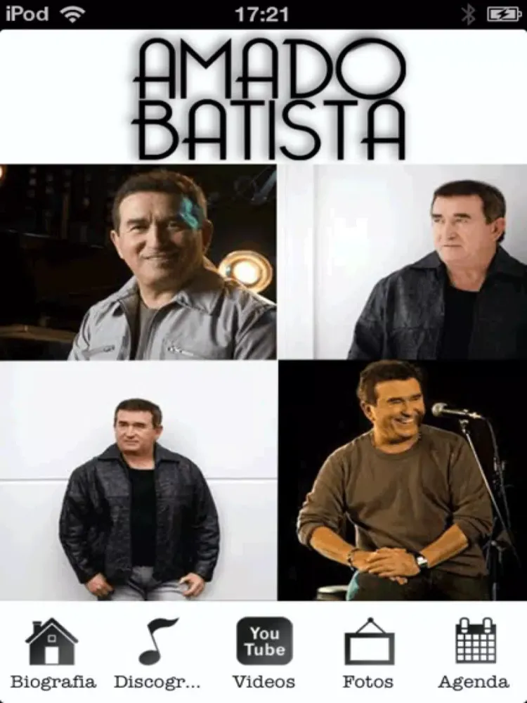 Amado Batista iPad 應用截圖
