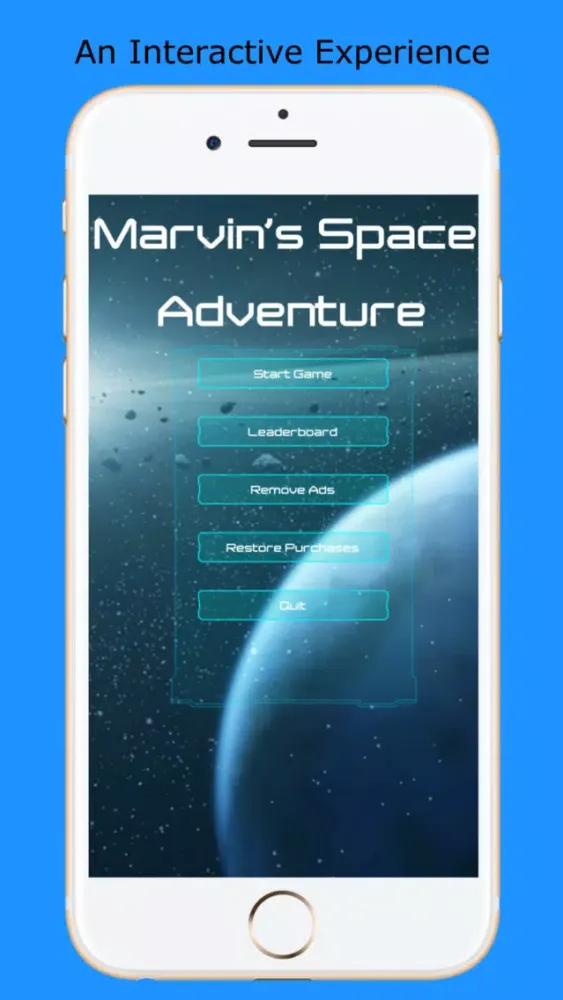 ภาพหน้าจอของ Marvin's Space Adventure