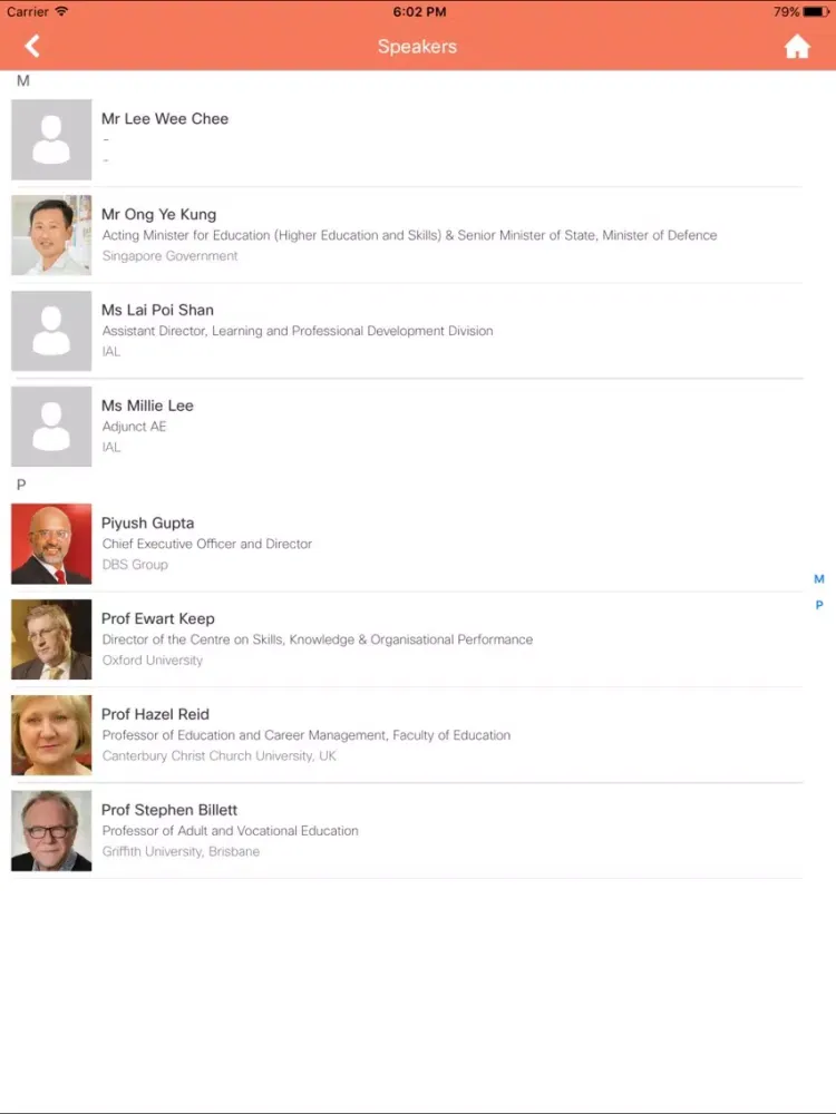 Adult Learning Symposium 2016 iPad 应用截图