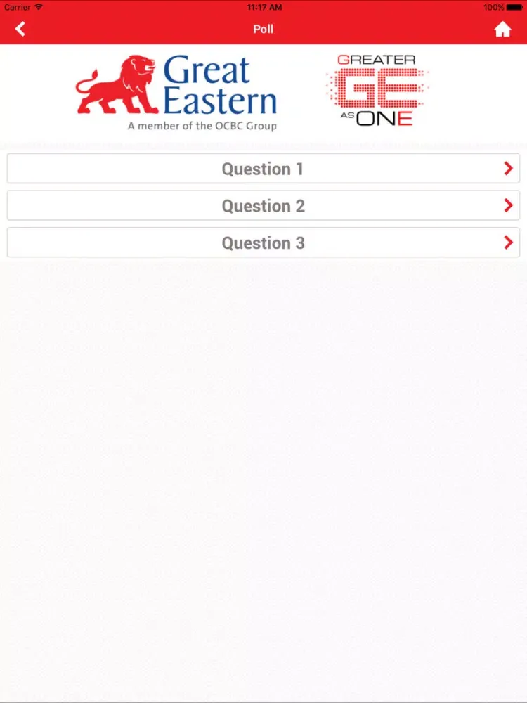 Great Eastern SKO 2017 iPad  스크린샷