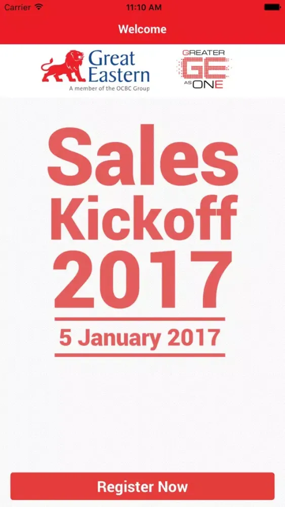 Great Eastern SKO 2017 스크린샷