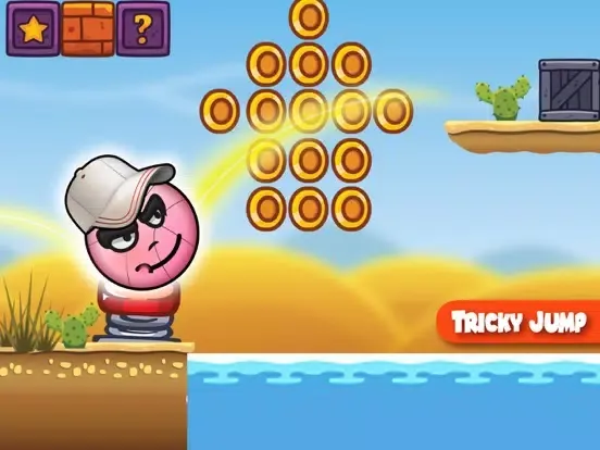 Capturas de pantalla de Pink Adventure Ball Jump iPad 