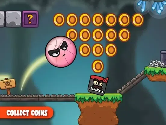 Capturas de pantalla de Pink Adventure Ball Jump iPad 