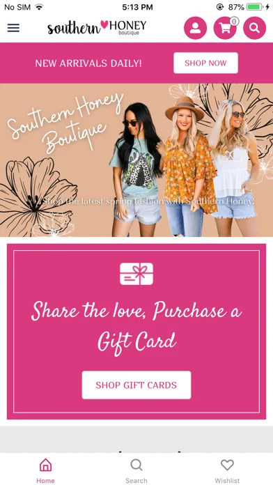 Southern Honey Boutique 스크린샷