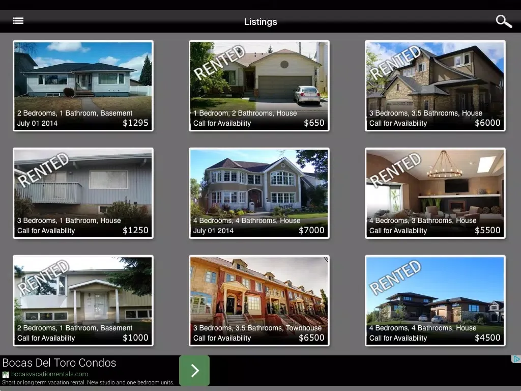 Capturas de pantalla de Apartment Rentals & Houses for Rent Searches by Rent Click iPad 