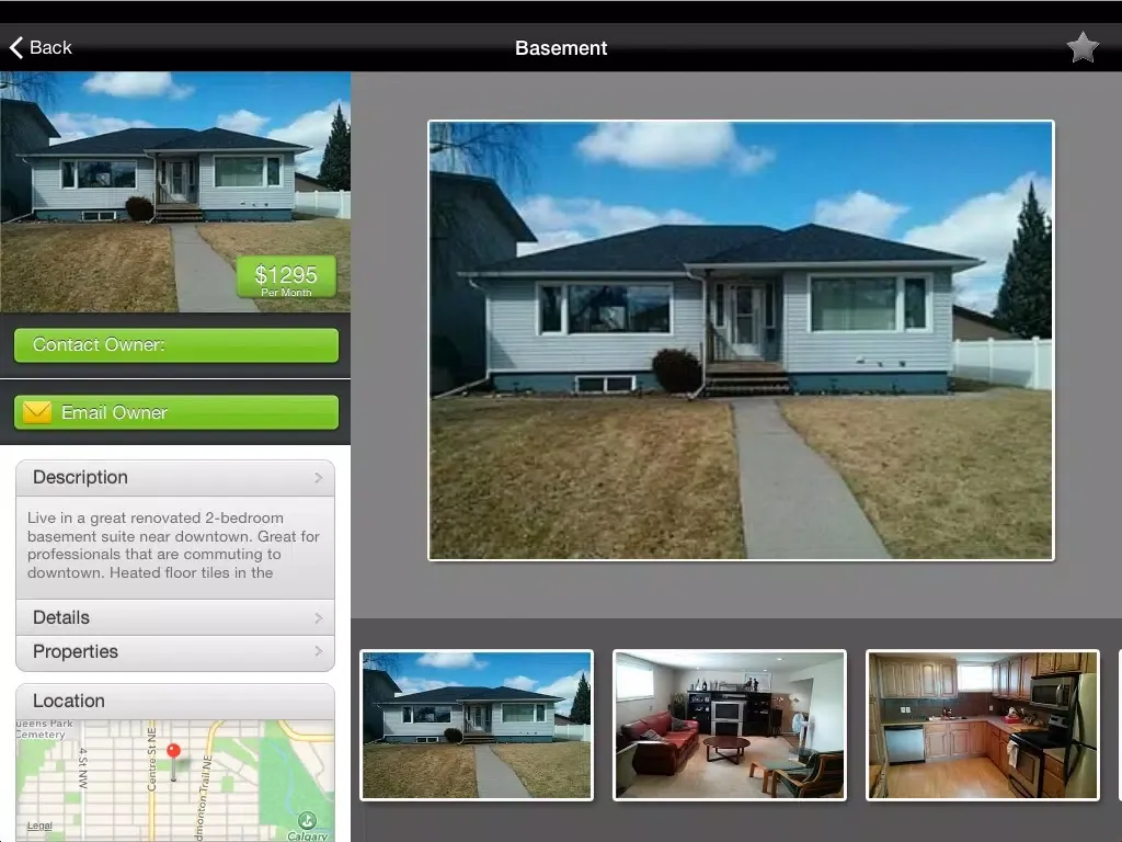 Capturas de pantalla de Apartment Rentals & Houses for Rent Searches by Rent Click iPad 