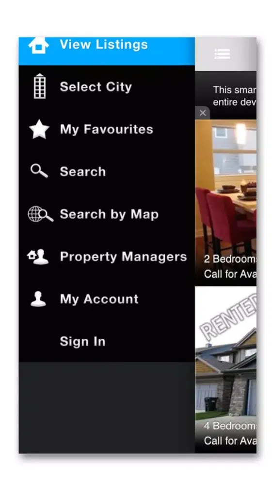 Capturas de pantalla de Apartment Rentals & Houses for Rent Searches by Rent Click