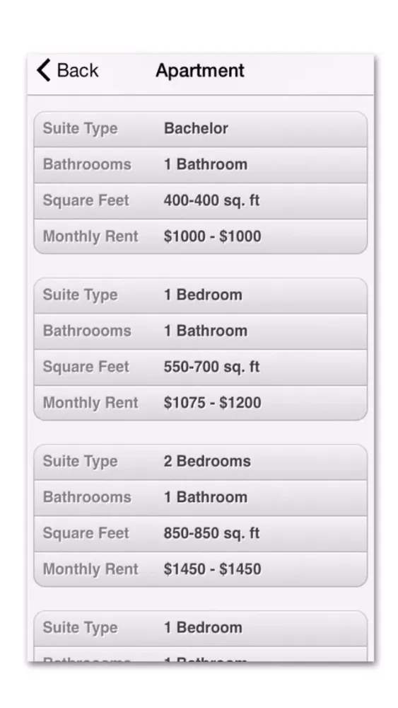 Capturas de pantalla de Apartment Rentals & Houses for Rent Searches by Rent Click