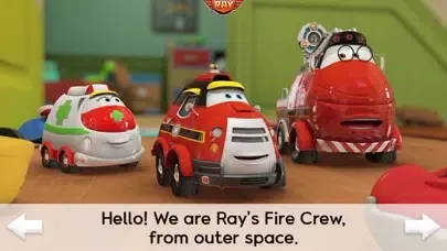 Tangkapan layar Ray, the Space Fire Crew