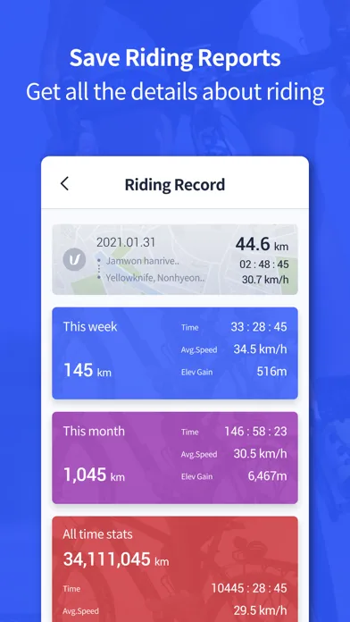 Veloga Cycle: Ride & Track应用截图