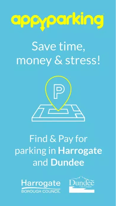 Tangkapan layar AppyParking Harrogate & Dundee