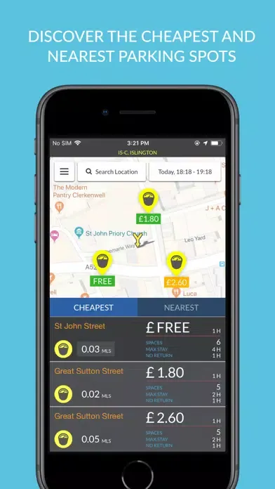 Tangkapan layar AppyParking Harrogate & Dundee