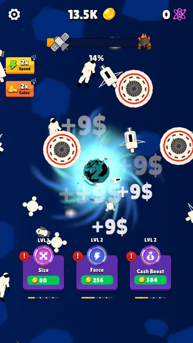 Tangkapan skrin Idle Black Hole
