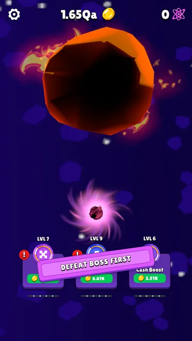 Tangkapan skrin Idle Black Hole