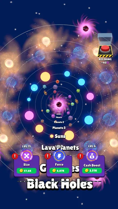 Tangkapan skrin Idle Black Hole