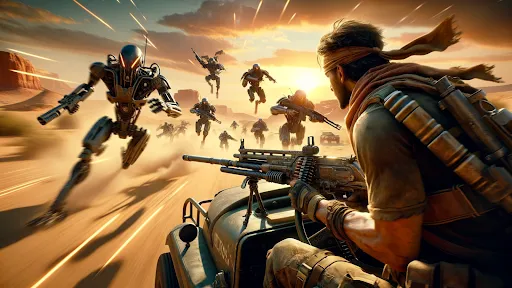Capturas de tela do Cyber Strike: Robot Warfare