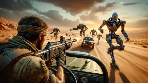 Capturas de tela do Cyber Strike: Robot Warfare