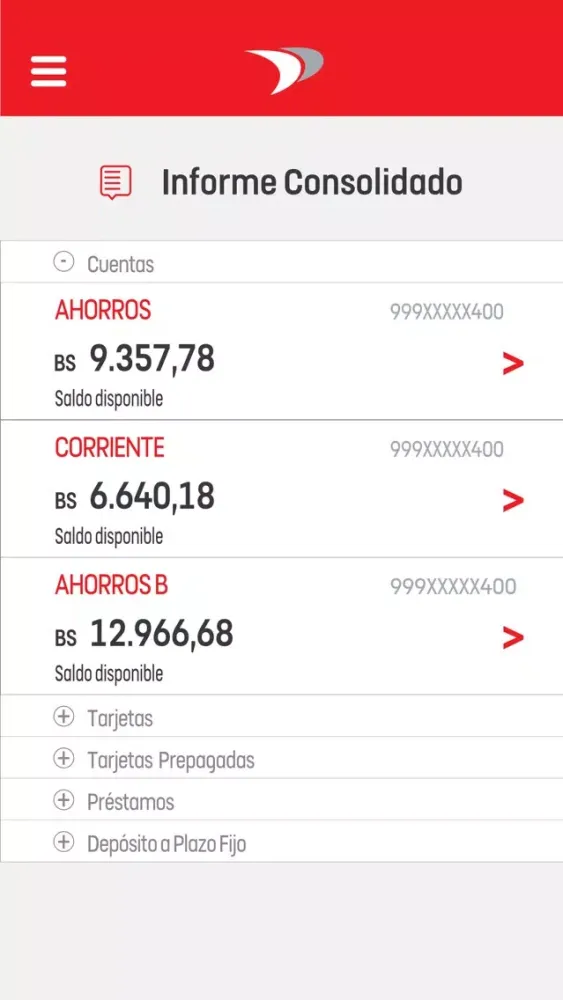 Banca Móvil de Banco Económico スクリーンショット