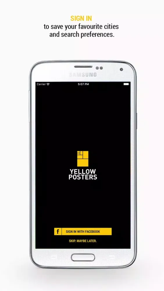 Yellow Posters应用截图