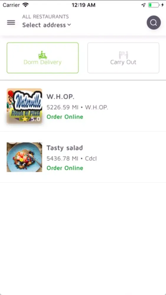 Easy Eats Delivery应用截图