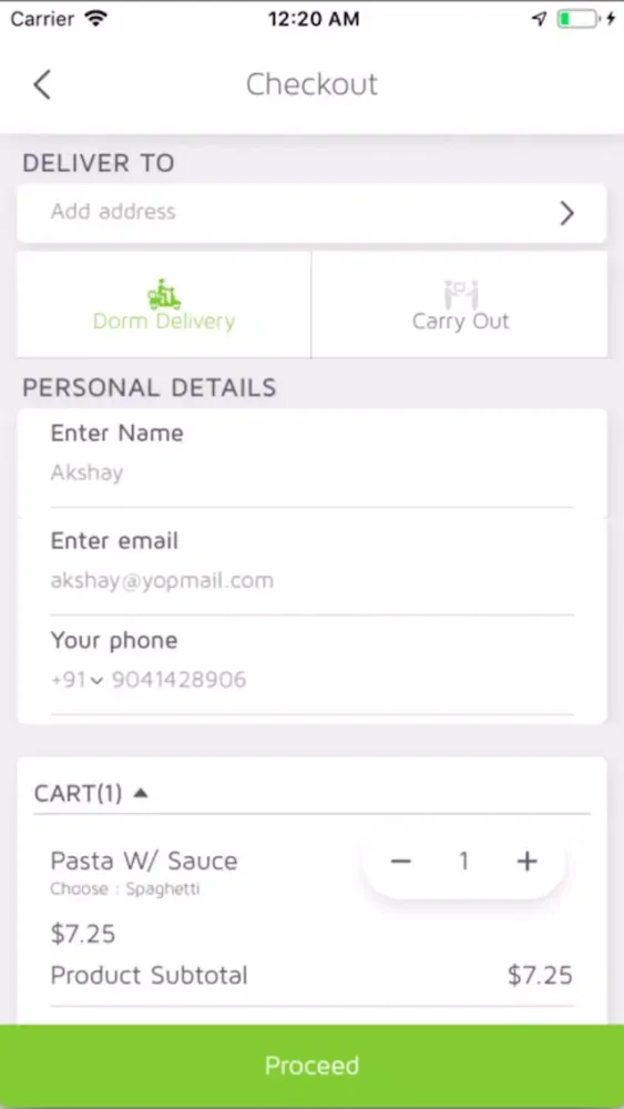 Easy Eats Delivery应用截图