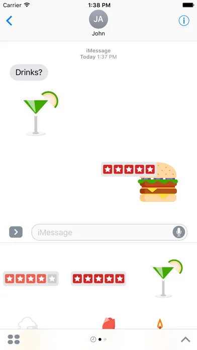 Yelp Stickers Screenshots