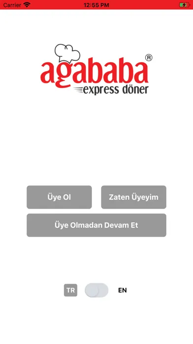 Tangkapan layar Ağababa Express Döner