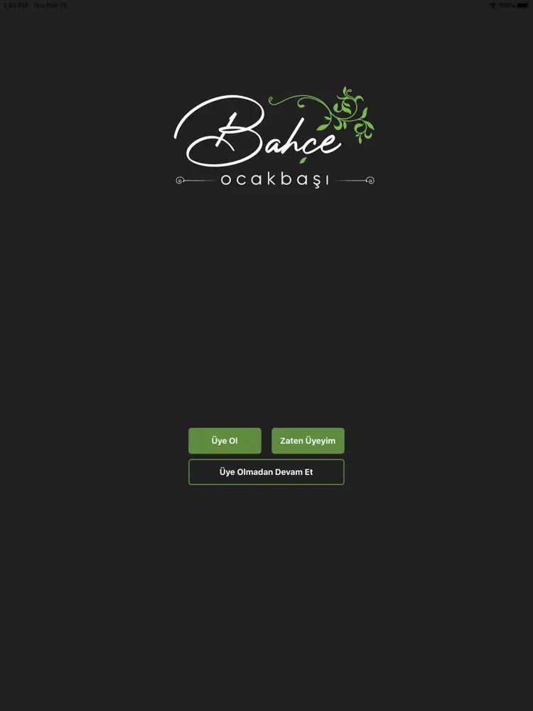 Bahçe Ocakbaşı iPad  Screenshots