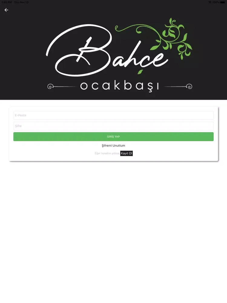 Bahçe Ocakbaşı iPad  Screenshots
