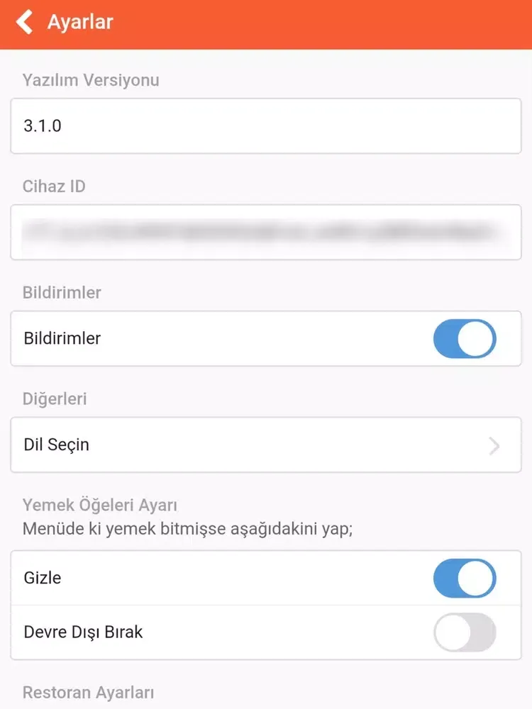 Yemek 56 İşletme iPad  Screenshots
