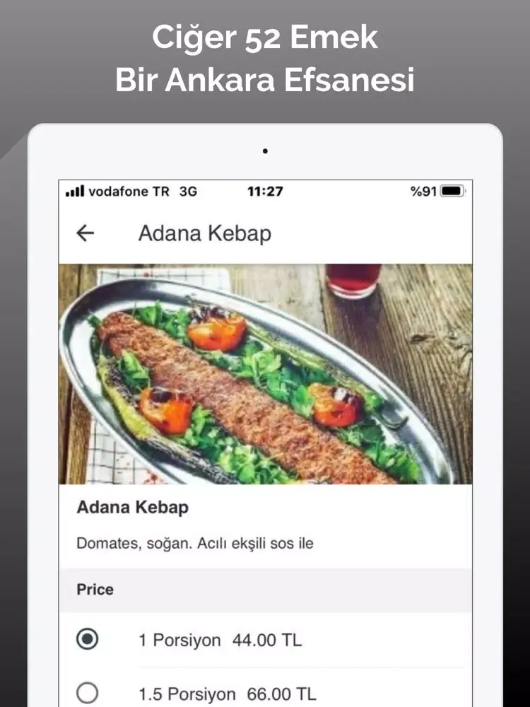 تصاویر Ciğer 52 Emek iPad 