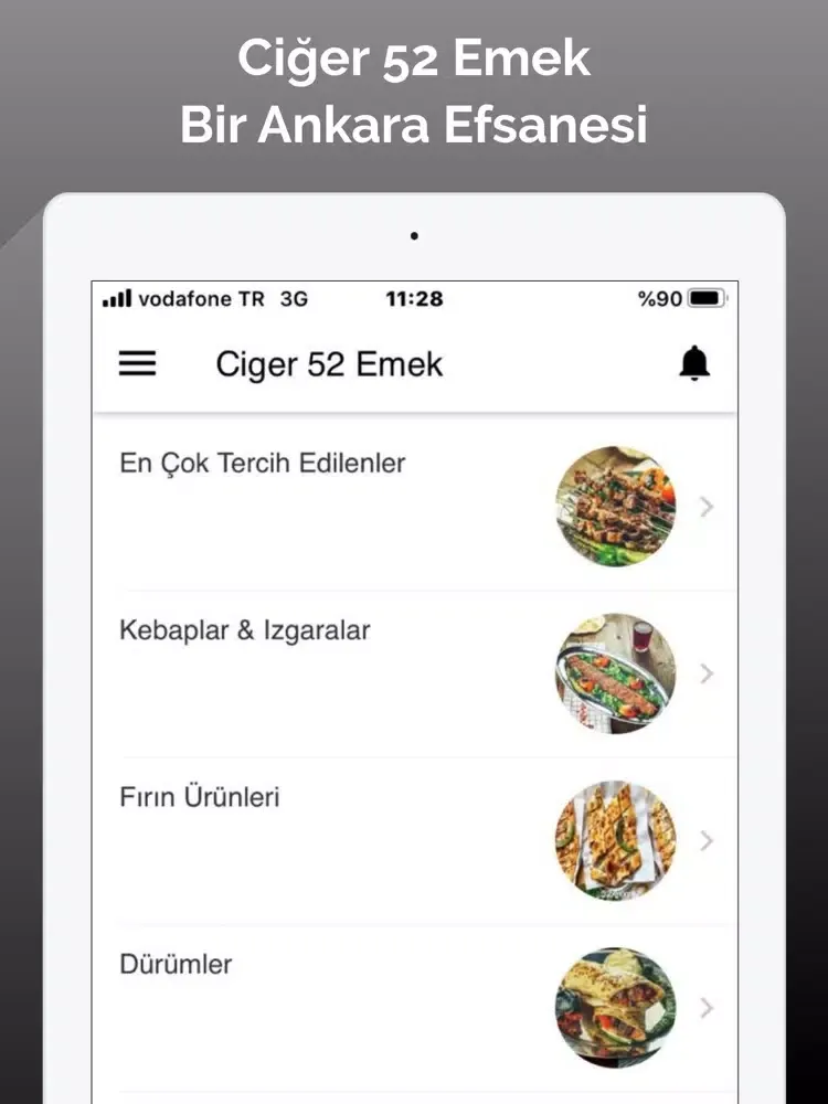 تصاویر Ciğer 52 Emek iPad 