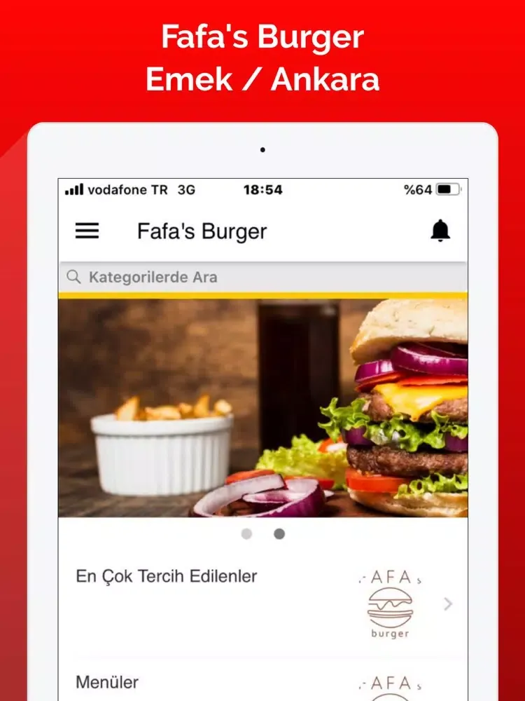 Screenshot di Fafa's Burger iPad 
