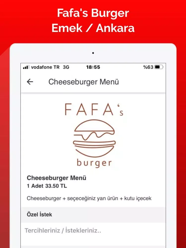 Screenshot di Fafa's Burger iPad 