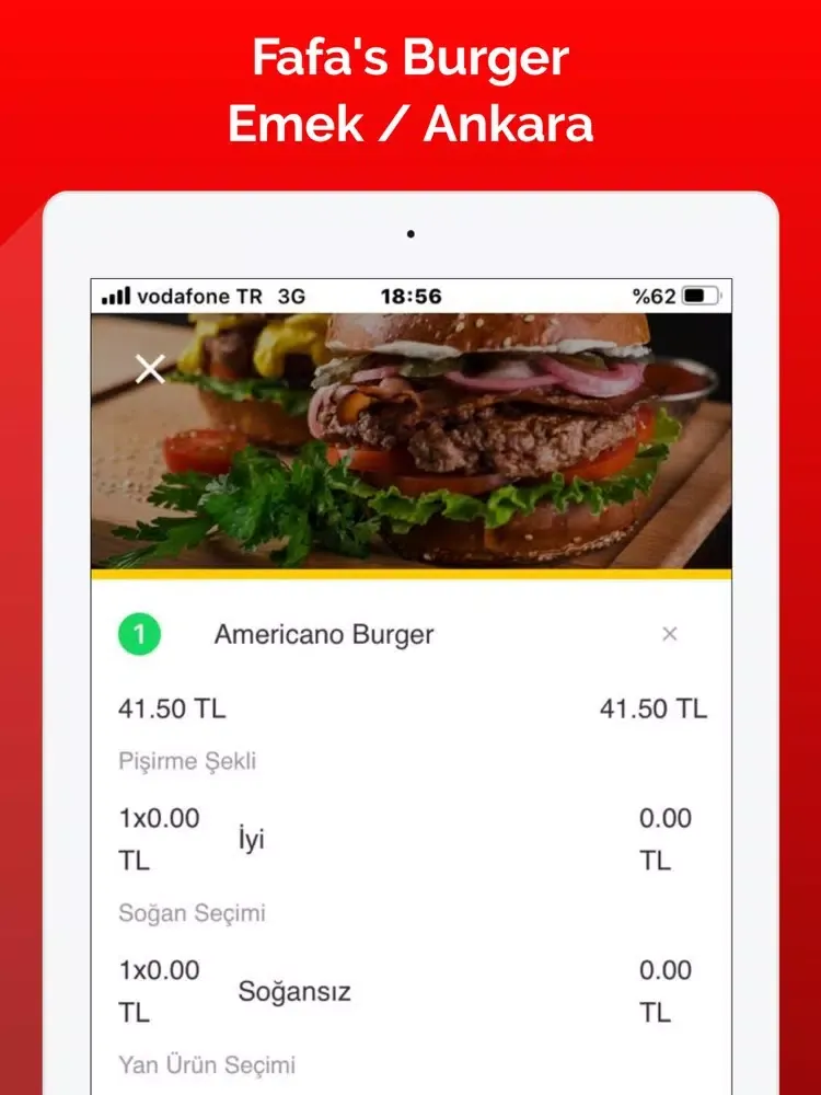 Screenshot di Fafa's Burger iPad 