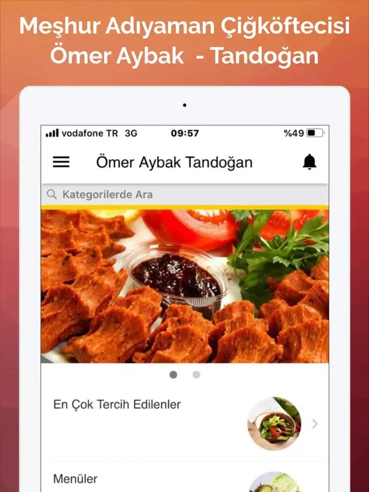 Capturas de tela do Ömer Aybak Tandoğan iPad 