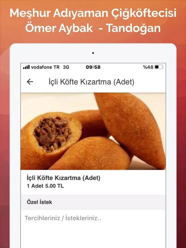 Capturas de tela do Ömer Aybak Tandoğan iPad 